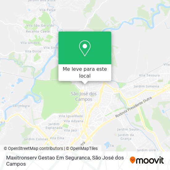 Maxitronserv Gestao Em Seguranca mapa
