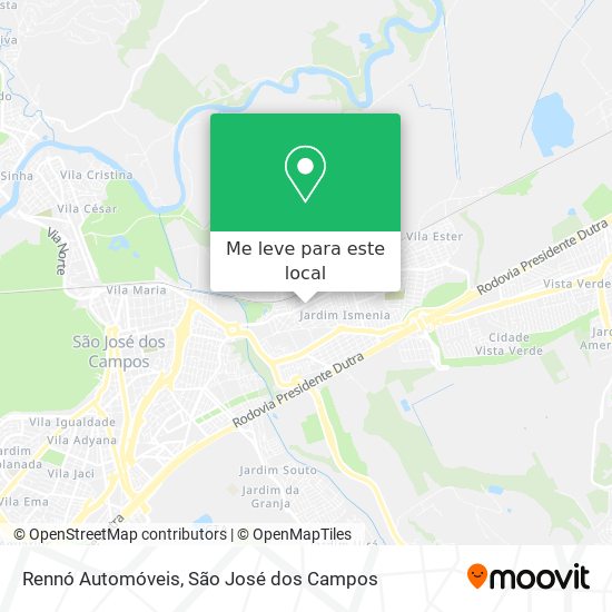 Rennó Automóveis mapa