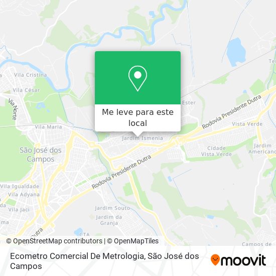 Ecometro Comercial De Metrologia mapa