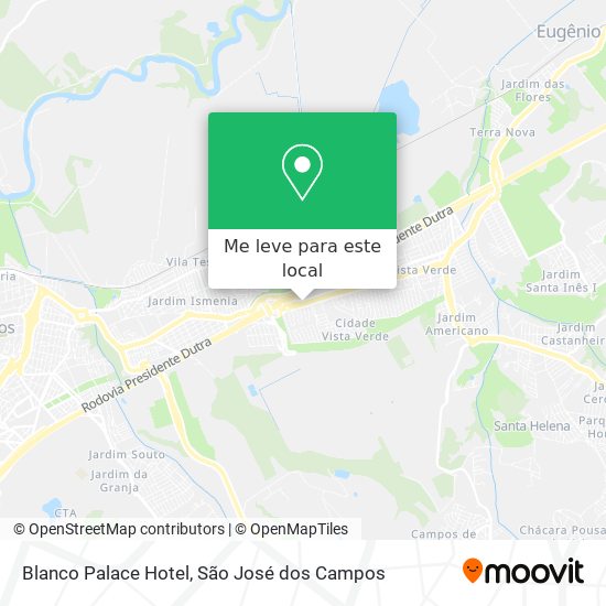 Blanco Palace Hotel mapa