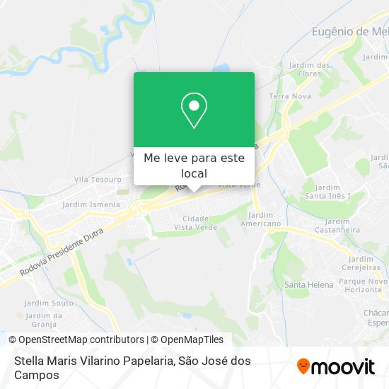Stella Maris Vilarino Papelaria mapa