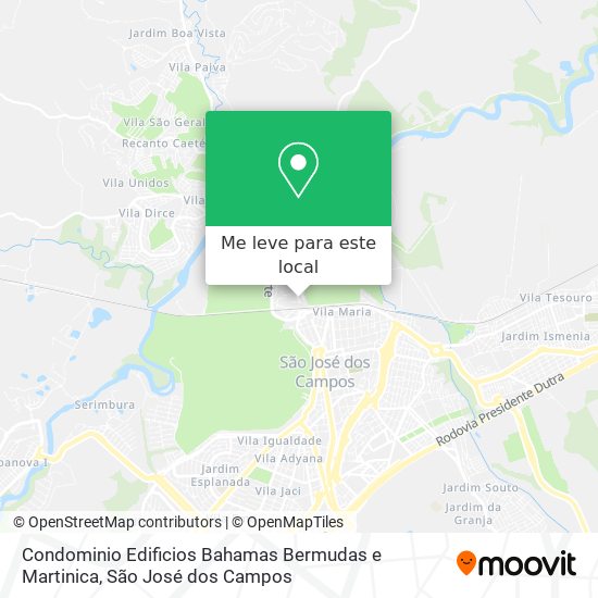Condominio Edificios Bahamas Bermudas e Martinica mapa