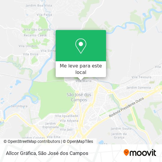 Allcor Gráfica mapa