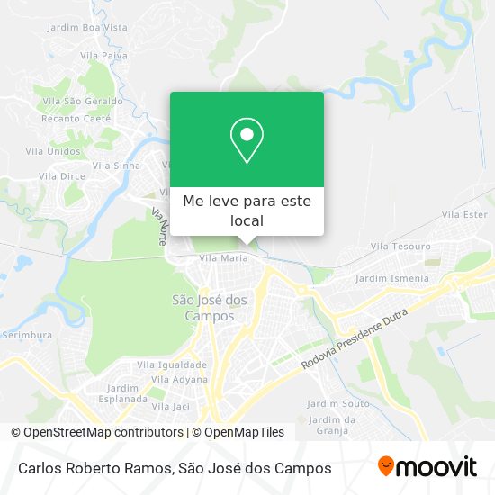 Carlos Roberto Ramos mapa