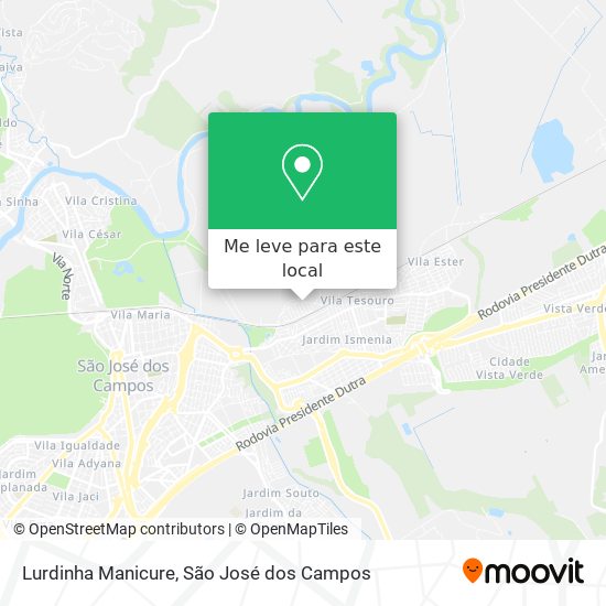 Lurdinha Manicure mapa