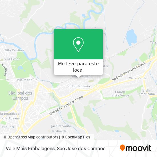 Vale Mais Embalagens mapa