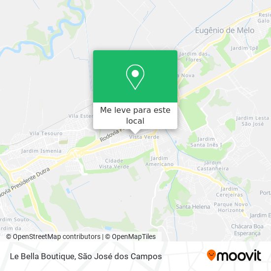 Le Bella Boutique mapa
