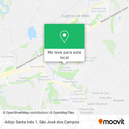 Adsjc Santa Inês 1 mapa