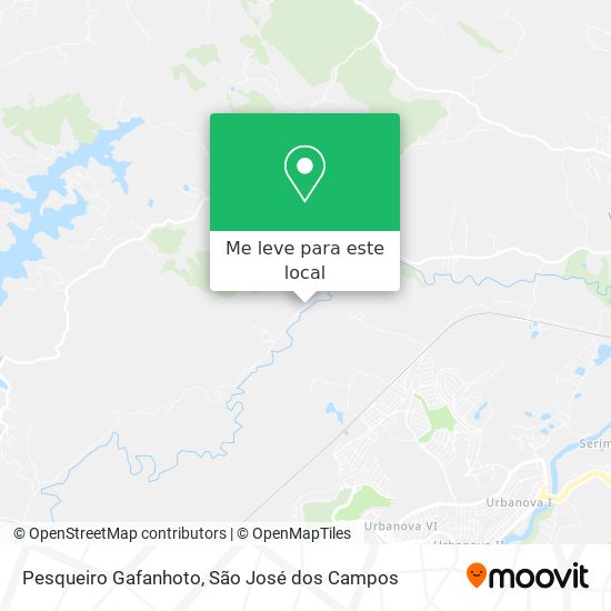 Pesqueiro Gafanhoto mapa