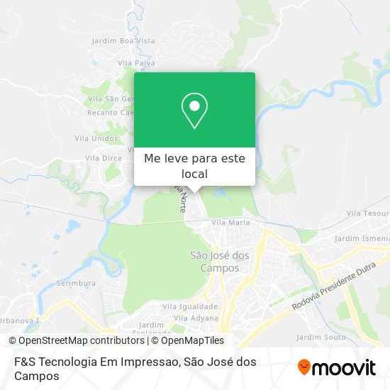 F&S Tecnologia Em Impressao mapa
