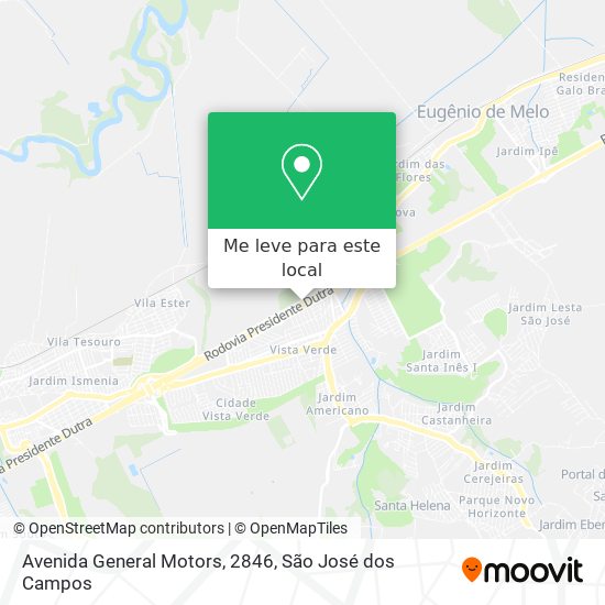 Avenida General Motors, 2846 mapa