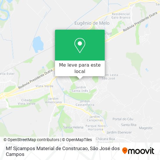 Mf Sjcampos Material de Construcao mapa