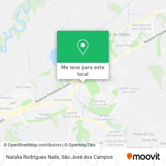 Natalia Rodrigues Nails mapa