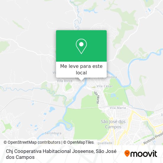 Chj Cooperativa Habitacional Joseense mapa