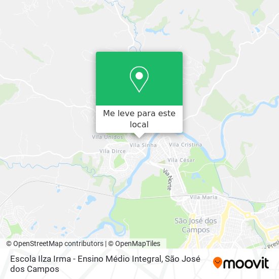 Escola Ilza Irma - Ensino Médio Integral mapa