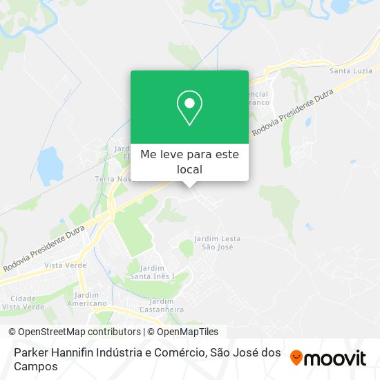 Parker Hannifin Indústria e Comércio mapa