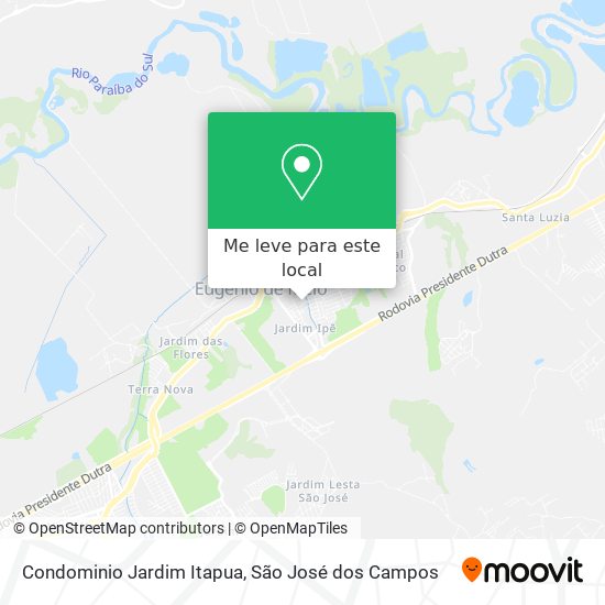 Condominio Jardim Itapua mapa