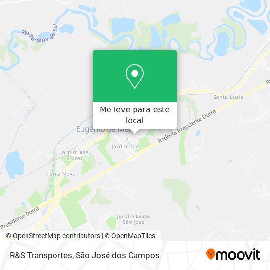 R&S Transportes mapa