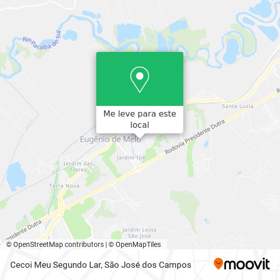 Cecoi Meu Segundo Lar mapa