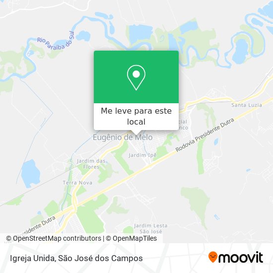 Igreja Unida mapa