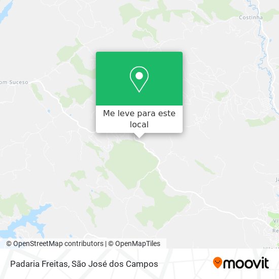Padaria Freitas mapa