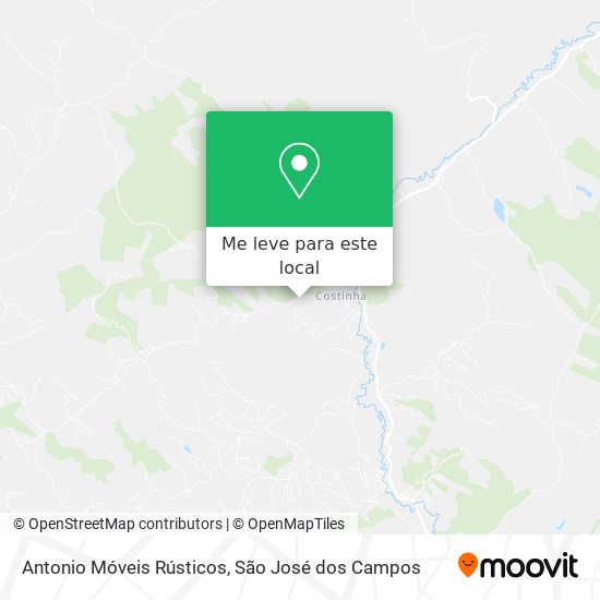 Antonio Móveis Rústicos mapa