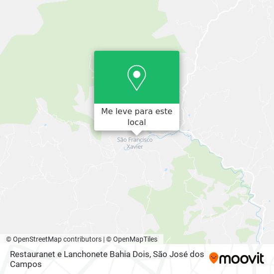 Restauranet e Lanchonete Bahia Dois mapa