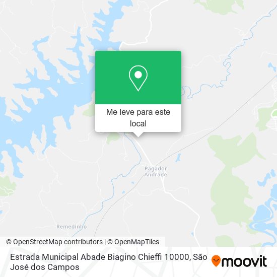 Estrada Municipal Abade Biagino Chieffi 10000 mapa