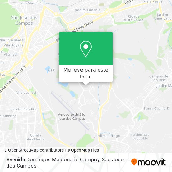 Avenida Domingos Maldonado Campoy mapa