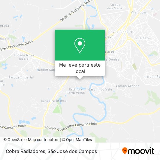 Cobra Radiadores mapa