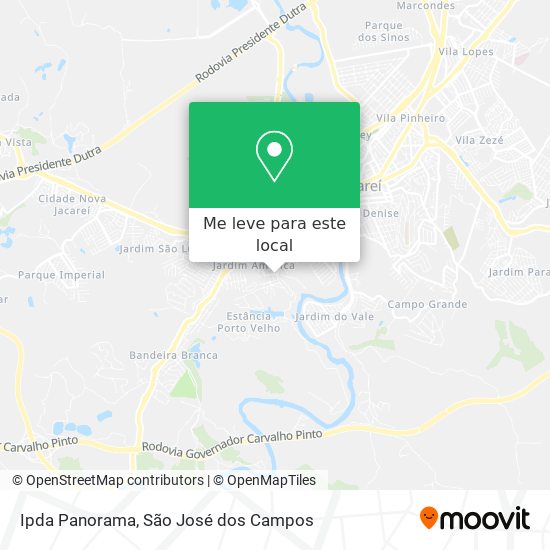 Ipda Panorama mapa