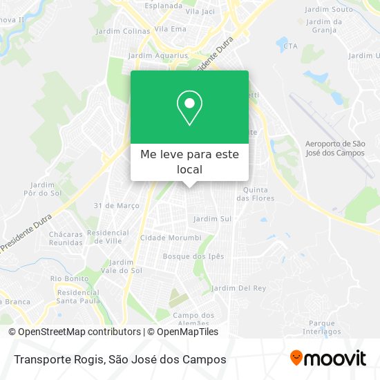 Transporte Rogis mapa