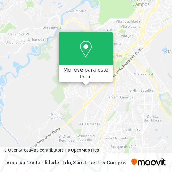 Vmsilva Contabilidade Ltda mapa