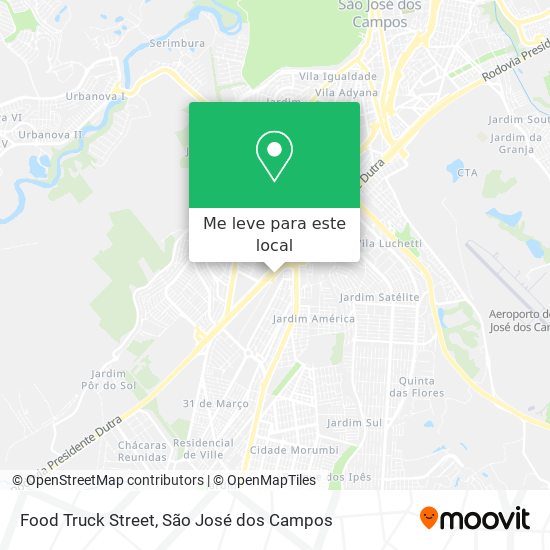 Food Truck Street mapa
