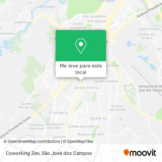 Coworking Zen mapa