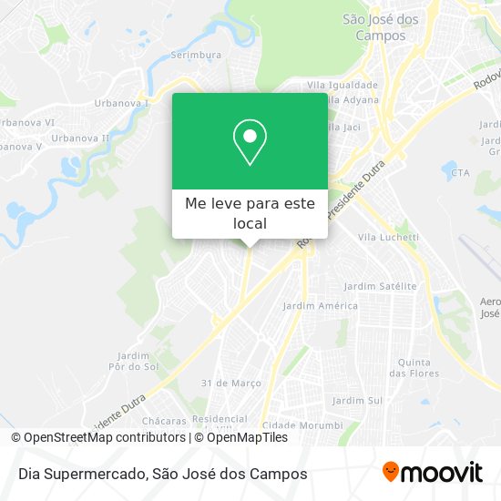 Dia Supermercado mapa