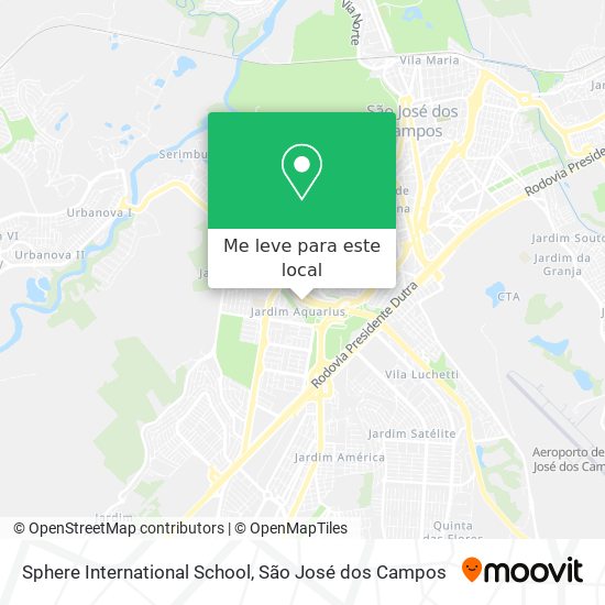 Sphere International School mapa