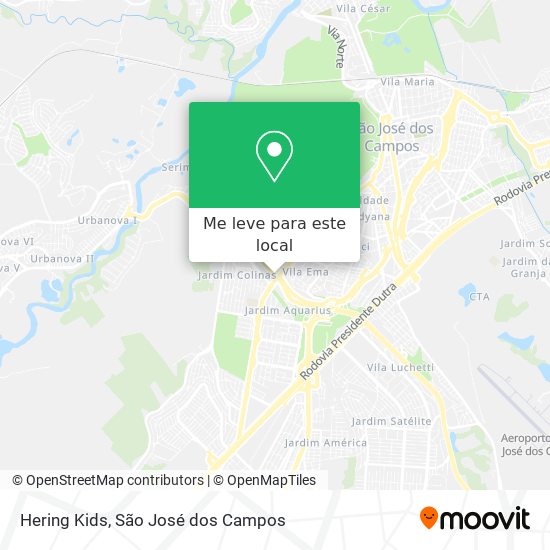 Hering Kids mapa