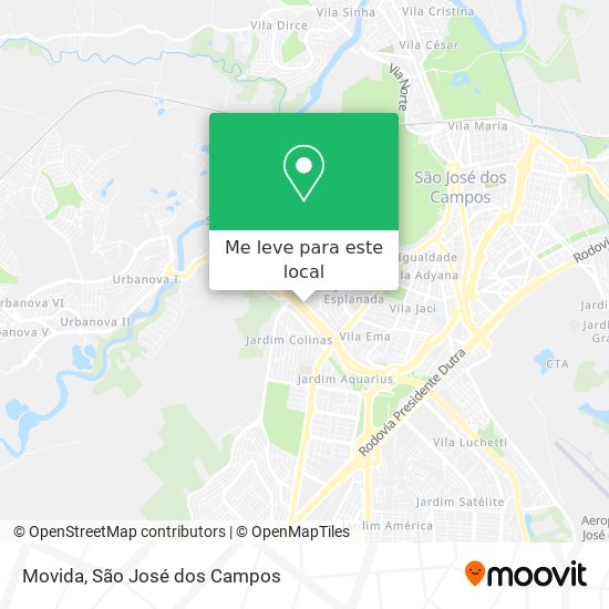 Movida mapa