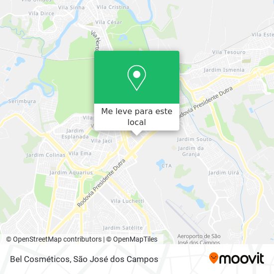 Bel Cosméticos mapa