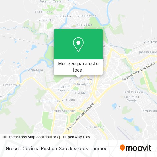 Grecco Cozinha Rústica mapa
