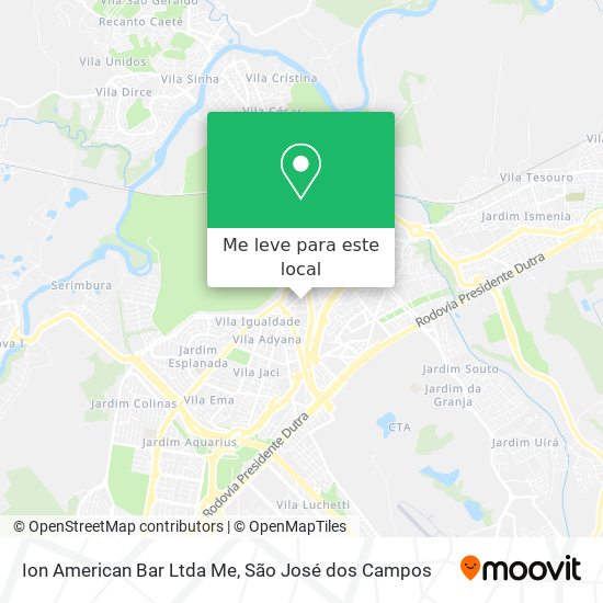 Ion American Bar Ltda Me mapa