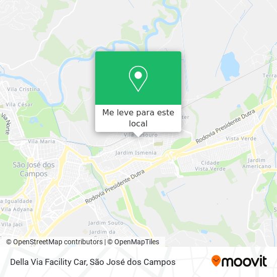Della Via Facility Car mapa