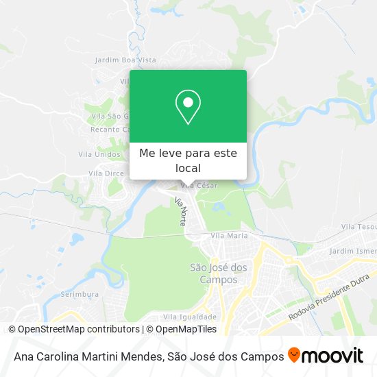 Ana Carolina Martini Mendes mapa