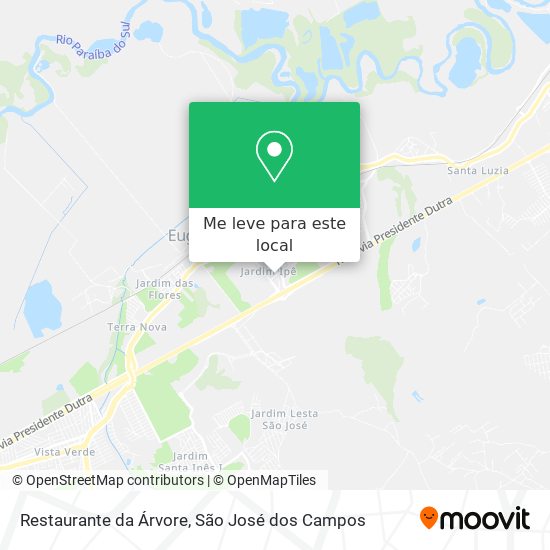 Restaurante da Árvore mapa