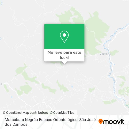 Matsubara Negrão Espaço Odontológico mapa
