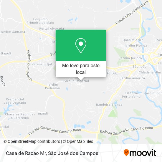 Casa de Racao Mr mapa