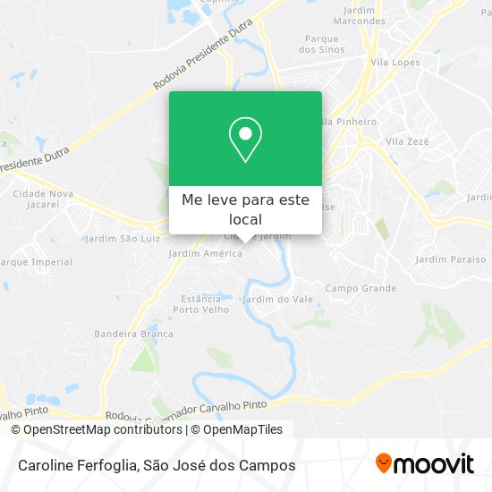 Caroline Ferfoglia mapa