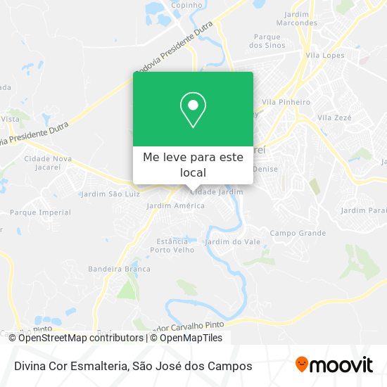 Divina Cor Esmalteria mapa