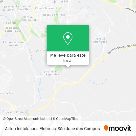 Ailton Instalacoes Eletricas mapa